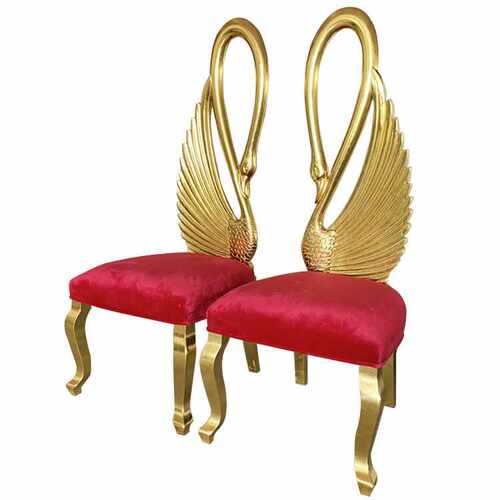 Export swan design love chair bride chair for wedding party