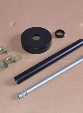 可裁减吊牌黑白色软膜卡布广告灯箱悬挂吊杆单双面发光窗口屏吊件