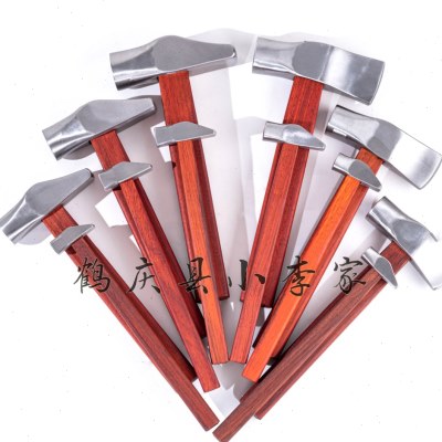 包邮纯手工锻造银匠锤 錾刻锤 打金银开料片锤锻打锤手锤榔头金工