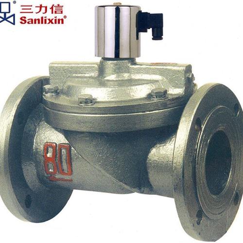 三力信法兰电磁阀DF-40F 50F 65F 80F 100F 125F 150F FH常闭常开