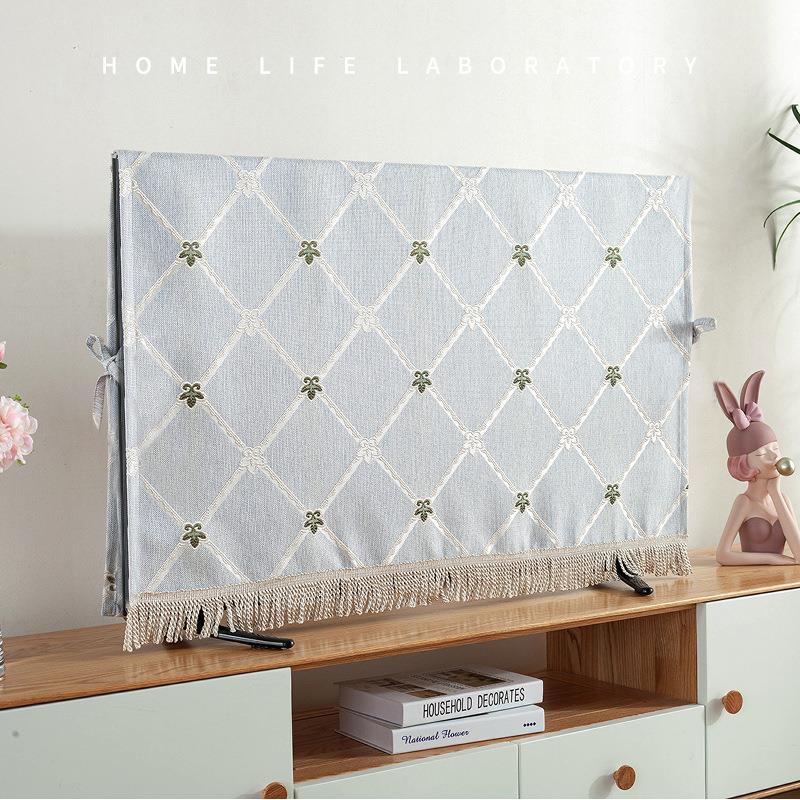 65寸55寸新款壁挂式液晶电视机台式电脑显示防尘罩一体罩子遮盖布