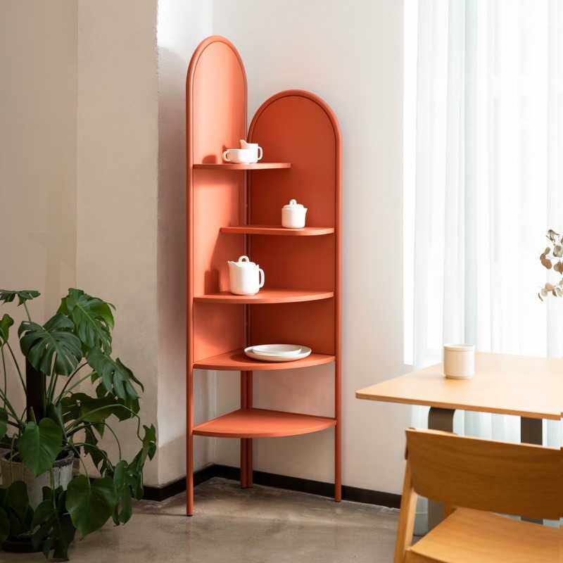 大师设计松茸角柜北欧简约轻奢卧室客厅墙边角柜收纳拐角置物柜子