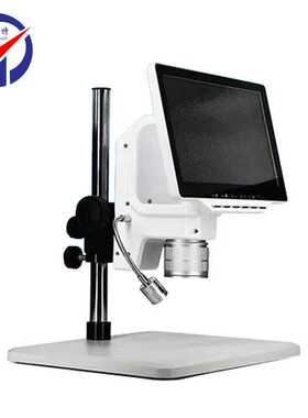 WD-l106L-A视频工业显微镜一体机自带侧光源一体式高清视频显微镜
