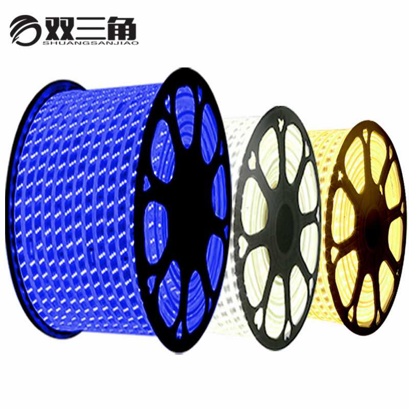 LED灯带  2835高压三排 双排180珠绝缘防雨 led灯带彩带 灯条