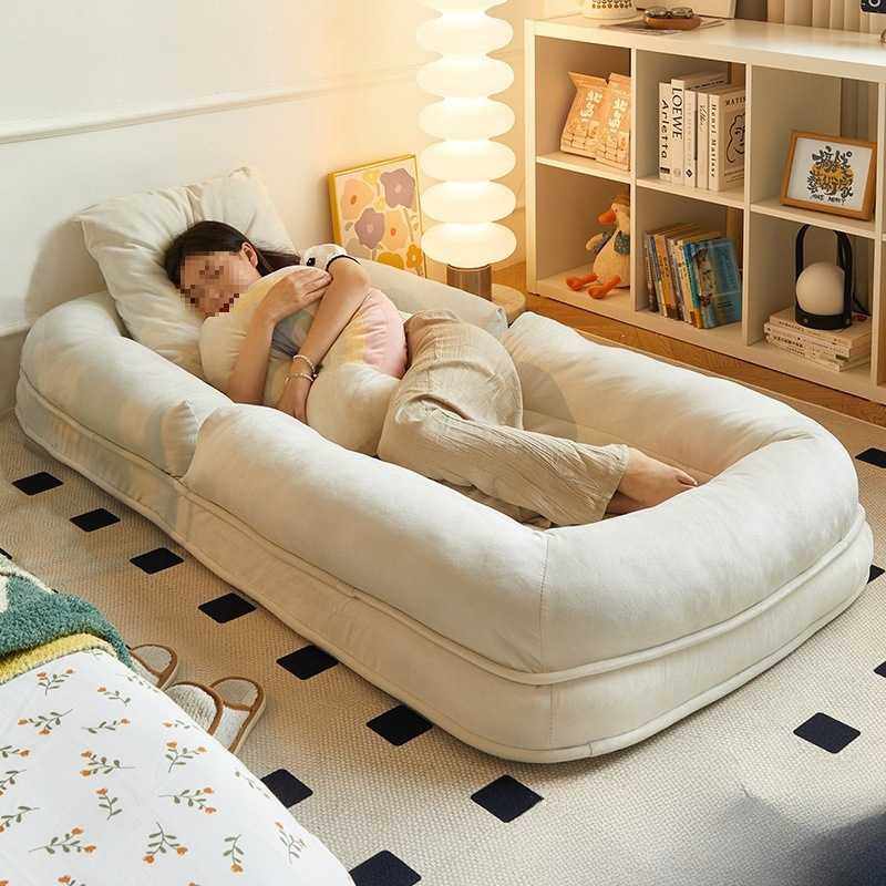 人类狗窝懒人沙发可躺可睡卧室折叠小沙发阳台休闲单人榻榻米,电子元器件市场,其它元器件,淘宝优惠券,粉丝福利购,淘宝优惠卷