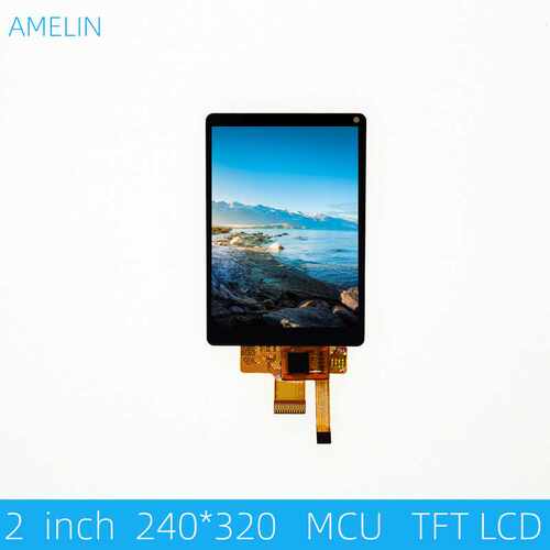 2寸TFT LCD显示屏 240*320 IPS视角 LCD电容触摸屏 2.0寸小液晶屏