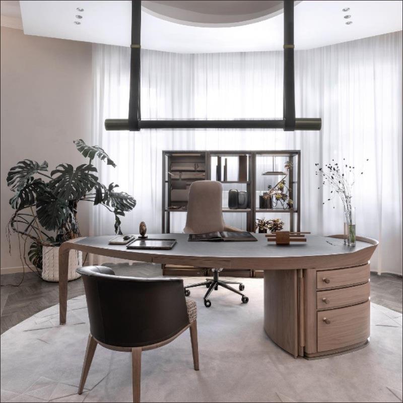 北欧现代简约皮革长条吊灯创意设计客厅餐厅楼梯LED玻璃长条吊灯