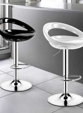 酒吧凳吧台椅轻奢现代简约吧椅家用可升降椅子收银台前台椅子