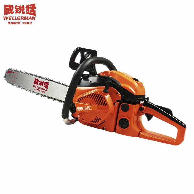 威锐猛园林伐木油锯5800工业级多功能汽油链锯20寸家用58cc汽油锯