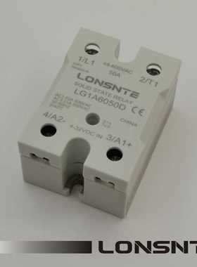 LG1A6075DS蓝石LONSNTE固态继电器75A单相交流380VA重载600V 模块