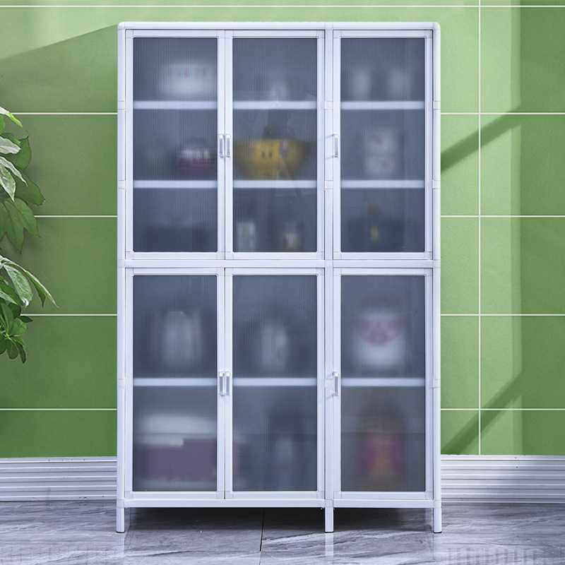 厨房储物柜防水防潮碗柜家用置物柜子简易橱柜铝合金经济型厨柜,电子元器件市场,其它元器件,淘宝优惠券,粉丝福利购,淘宝优惠卷