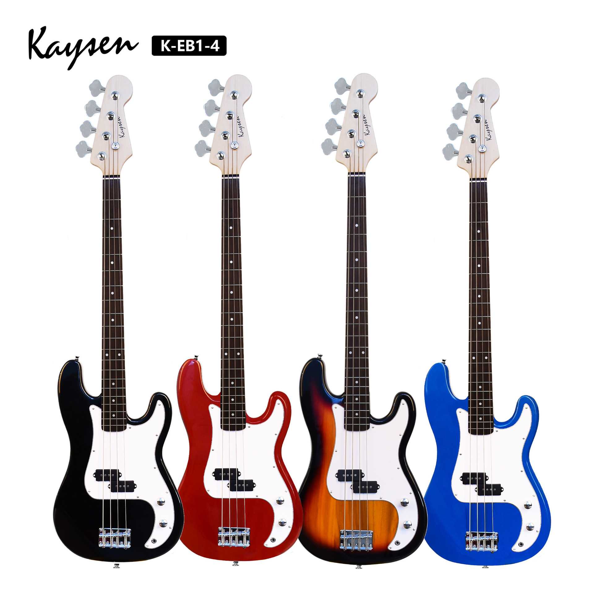 新手入门四弦电贝司  电贝斯初学者4弦贝斯BASS 被动式拾音器
