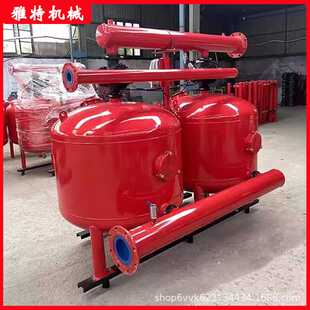 砂石过滤器全自动反冲洗农业农用大棚滴灌喷灌灌溉设备沙石过滤器