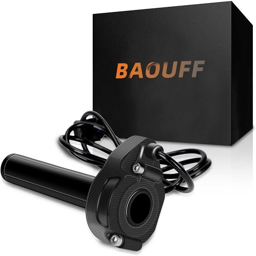 BAOUFF Real Carbon Fiber Throttle for Surron,Motorcycle Thro