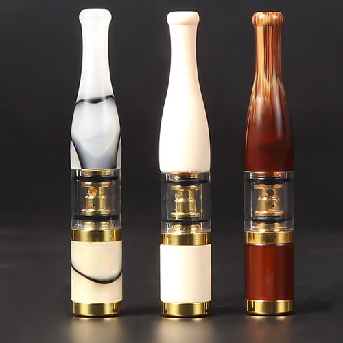 烟嘴可循环可清洗型过滤器树脂材料牛角纹粗中细三用一体烟嘴