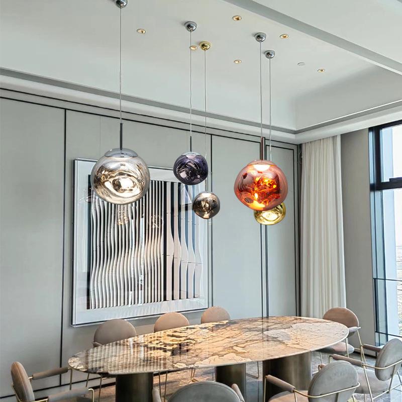 床头灯卧室装饰灯具酒吧创意个性吧台设计感熔岩灯餐厅楼梯吊灯