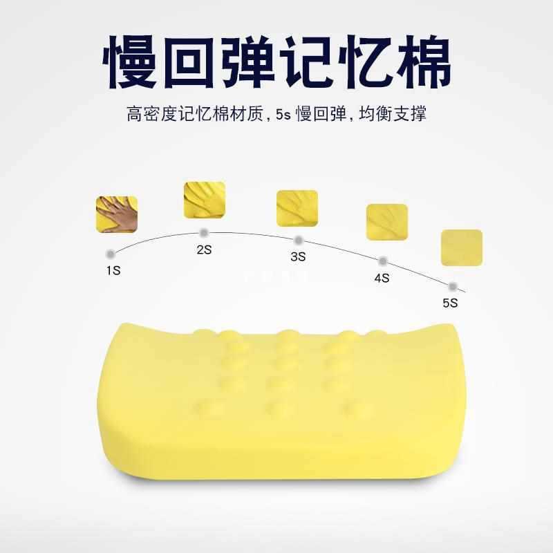 护腰靠垫办公室坐垫靠垫一体靠背腰枕汽车座椅子记忆棉美臀屁股垫