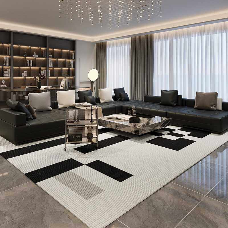 高级意式地毯客厅新款卧室沙发地垫轻奢茶几免洗黑白防水可擦复古,玩具/童车/益智/积木/模型,垂直悬浮玩具,淘宝优惠券,粉丝福利购,淘宝优惠卷