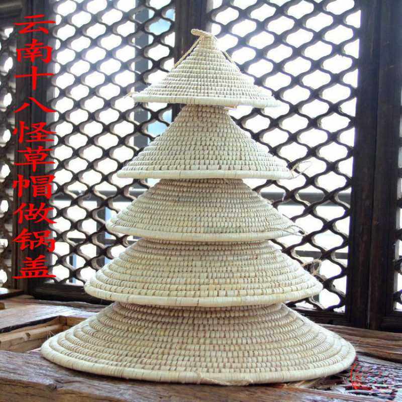 草帽锅盖手工特色老式芦苇编织草帽锅盖蒸笼大型石锅直径厘米,玩具/童车/益智/积木/模型,垂直悬浮玩具,淘宝优惠券,粉丝福利购,淘宝优惠卷