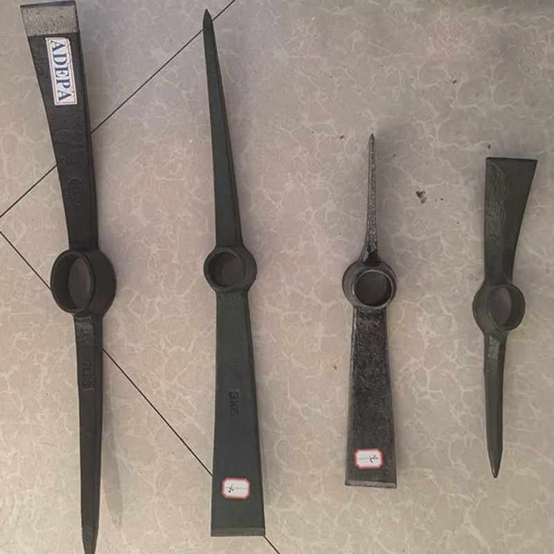 镐头户外多功能洋镐农用挖桩树根锄头挖笋两用登山十字镐挖土工具