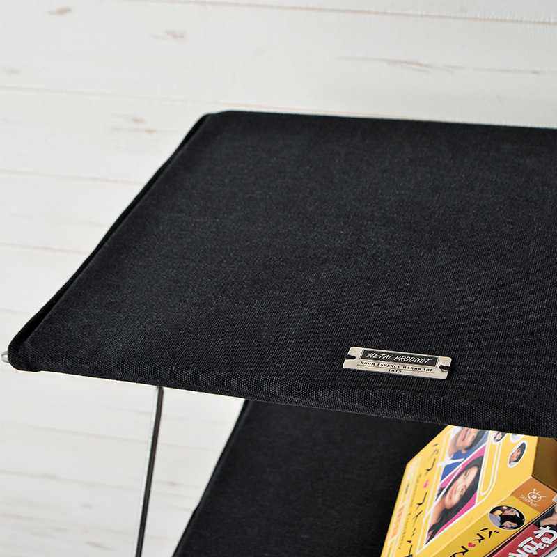 铁线实用书架MDF置物架布艺收纳架帆布书报架铁艺家居户外折叠架