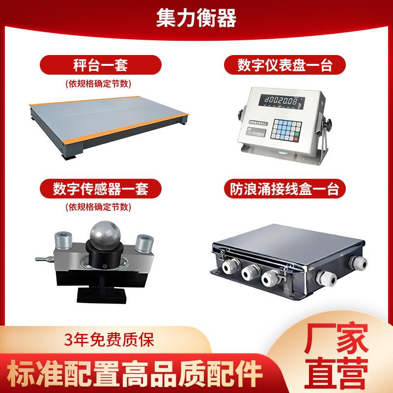 地磅50吨60吨80吨90吨100t电子地磅钢结构工地工厂港口物流汽车衡