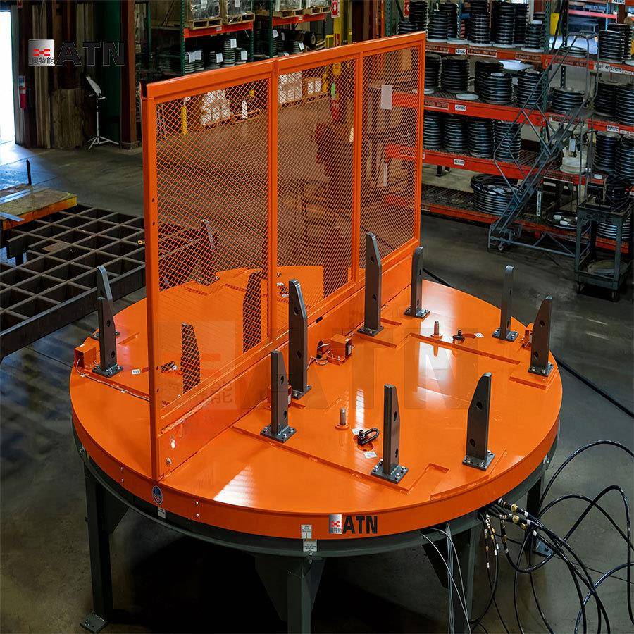 重载型机械转盘20吨车间旋转平台车供电动轨道车改换路线工具