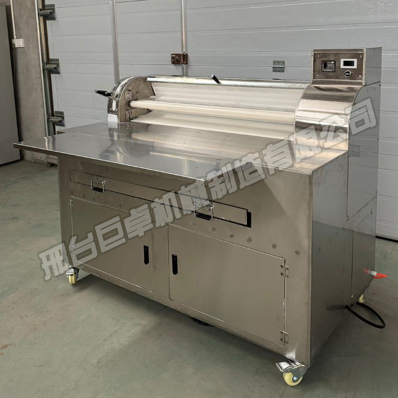 大型商用全自动仿手工手擀面机面皮土豆粉操作面板加长折叠变频