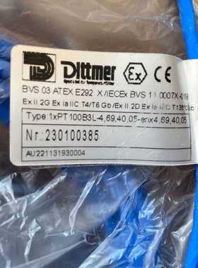 德国DITTMER进口传感器带电缆enx4,69,40,0 5 cable length 5 m