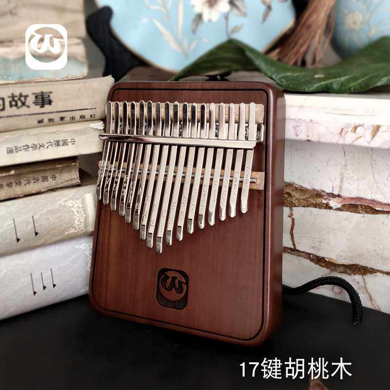 沃尔特卡林巴琴拇指琴21音手指钢琴 便携式乐器kalimba手指钢琴