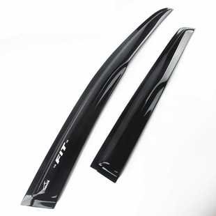 21款飞度雨眉晴雨挡2021二代四代改装件大全LIFE来福酱车窗挡雨板