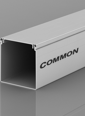 80*80铝合金线槽走线盒安全美观4040/9J090银白色车间地面护线穿