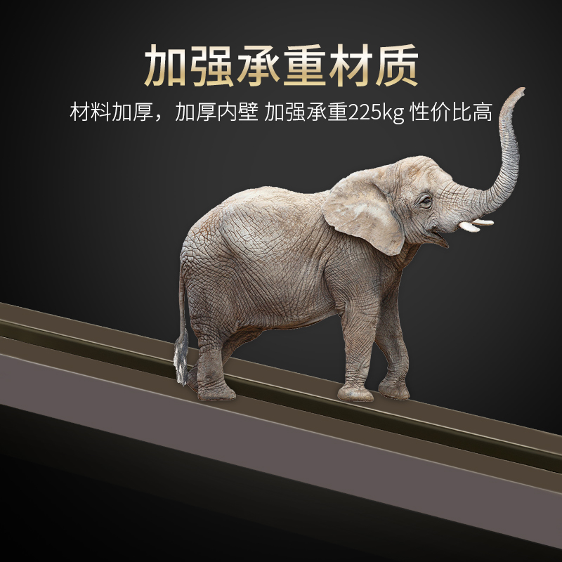 移门轨道滑道实木玻璃门