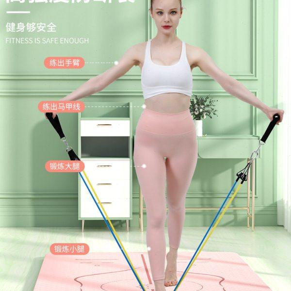 拉力绳弹力带阻力带健身女拉背开背练胸减肥运动神器锻炼器材家用