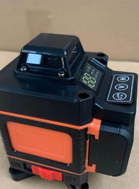 新款4D橙色2电16线水平仪W