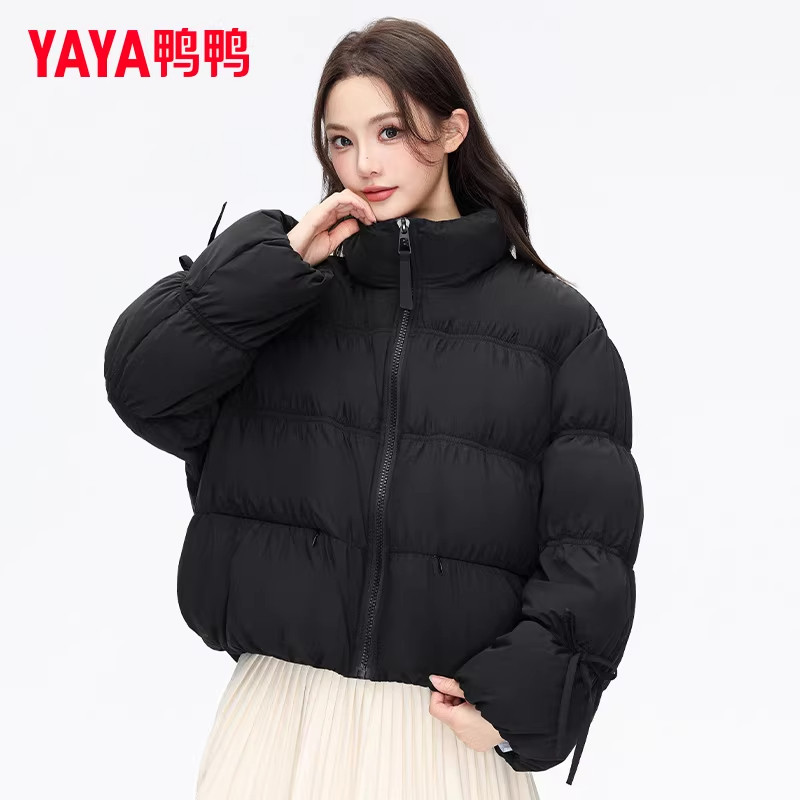 鸭鸭羽绒服女短款加厚小个子2025冬季新款时尚面包服保暖御寒外套,女装/女士精品,羽绒服,淘宝优惠券,粉丝福利购,淘宝优惠卷