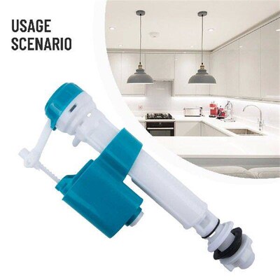 Toilet Cistern Bottom Entry Inlet Flush Valve Bottom Siphon