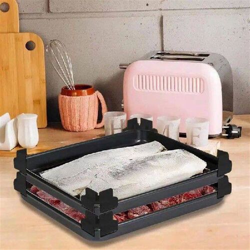 Tray Stackers Set Freezer Ice Bin Dividers Tray Holder Ice