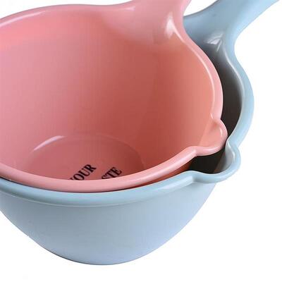 Thickened Plastic Water Ladle, Long-Handle Kitchen Water Sco