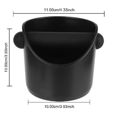 Espresso Grounds Container Anti Slip Coffee Grind Dump Bin