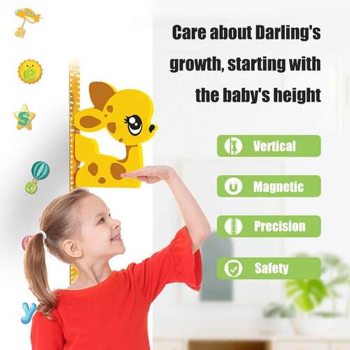 Removable 3d Three-dimensional Cartoon Height ers Self-adhes