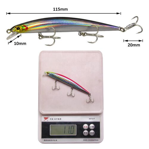 New Luya Bait Mino Heavy Fishing Jun 11.5cm/11g Long Throw