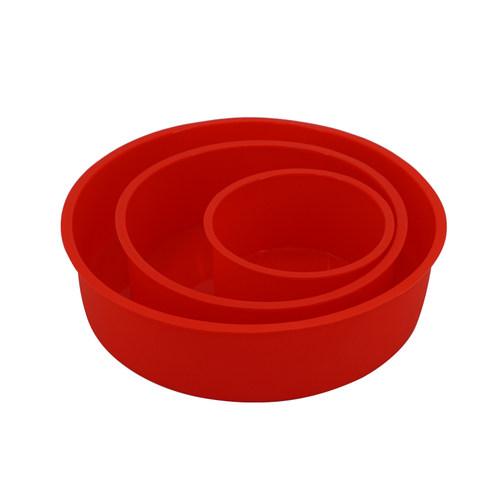 Round Rectangle Silicone Mould Baking Pan 12 Cup-shaped Past