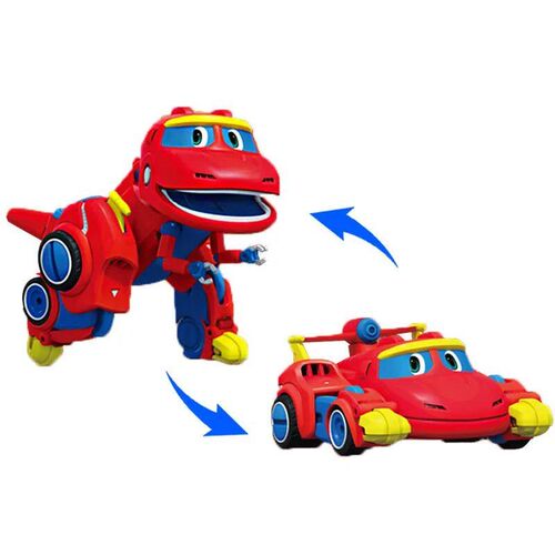 5pcs/set ABS Min Deformation Gogo Dino Action Figures REX Tr