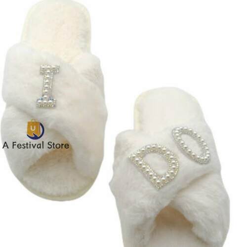 Bride to Be Slippers fall Bridal Shower future Mrs Wedding