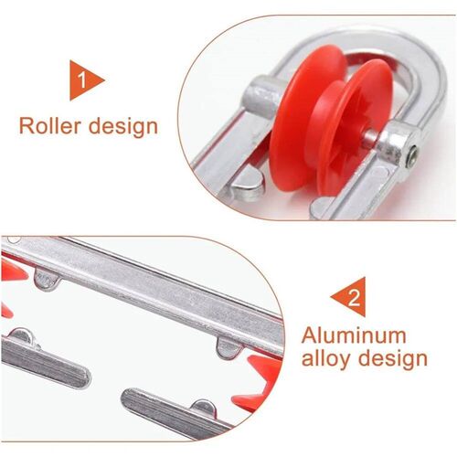 Aluminum Clothesline Spreader Rustproof Easy to Install Laun