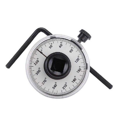 Adjustable 1/2 Inch Drive Torque Angle Gauge 360 Degree