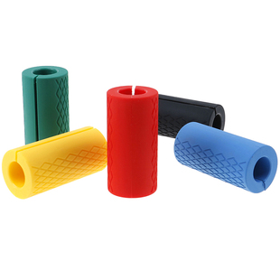 1 Pcs Thick Dumbbell Fat Barbell Grips Bar Handle Pull Up We