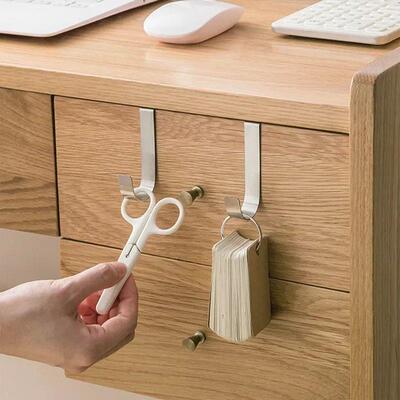 Multi-Purpose Hooks Kitchen Cabinet Door Back Hook Hanging R
