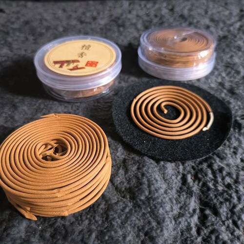 4 Hours Sandalwood Incense Coils 20single plates Lavender Re